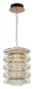 Светильник подвесной ST-Luce медь/прозрачный E14 1*40W STROZZI
