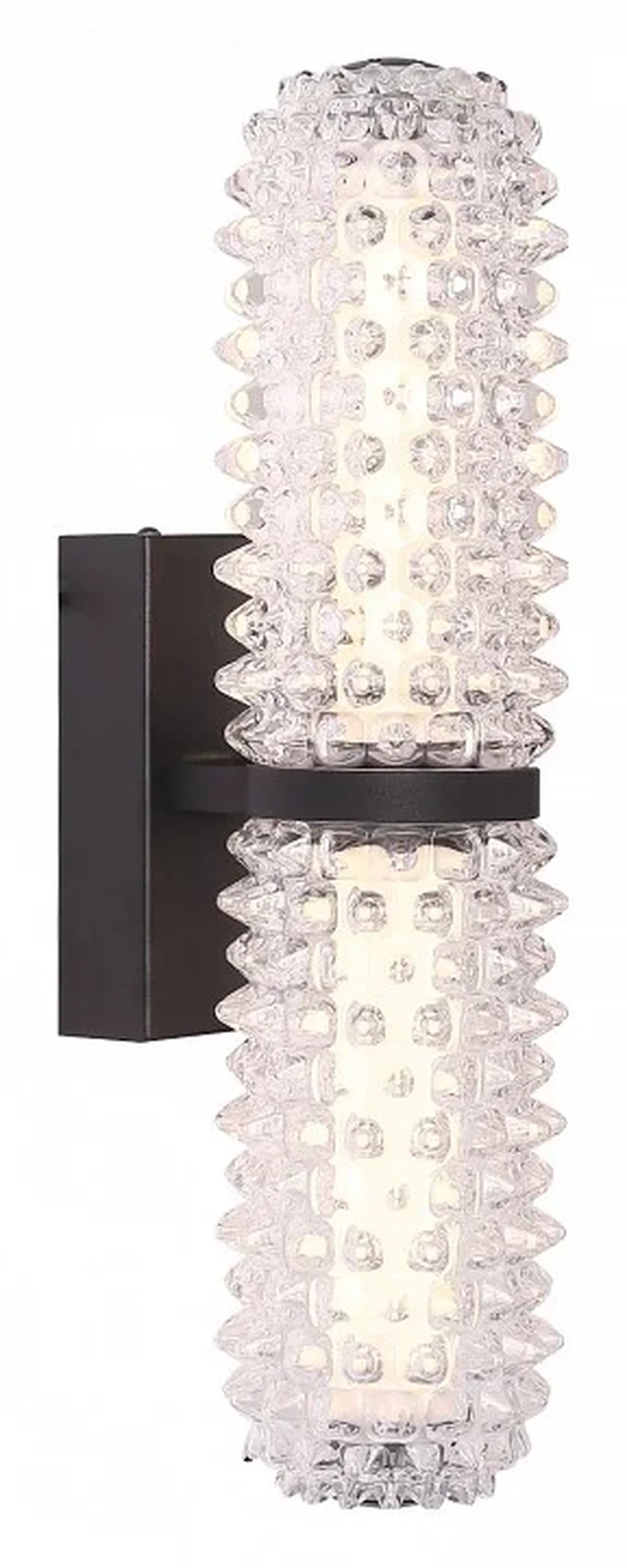 Светильник настенный ST-Luce черный/прозрачный LED 1*11W 4000K SAGUARO