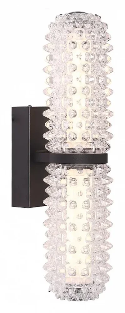 Светильник настенный ST-Luce черный/прозрачный LED 1*11W 4000K SAGUARO