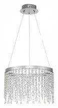 Люстра подвесная ST-Luce Серебристый/Прозрачный LED 1*24W 3000K/4000K/6000K