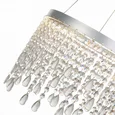 Люстра подвесная ST-Luce Серебристый/Прозрачный LED 1*24W 3000K/4000K/6000K