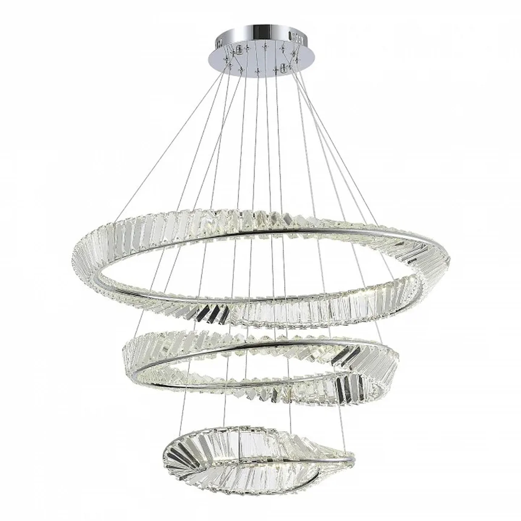 Светильник подвесной ST-Luce Хром/Прозрачный LED 1*97W 4000K