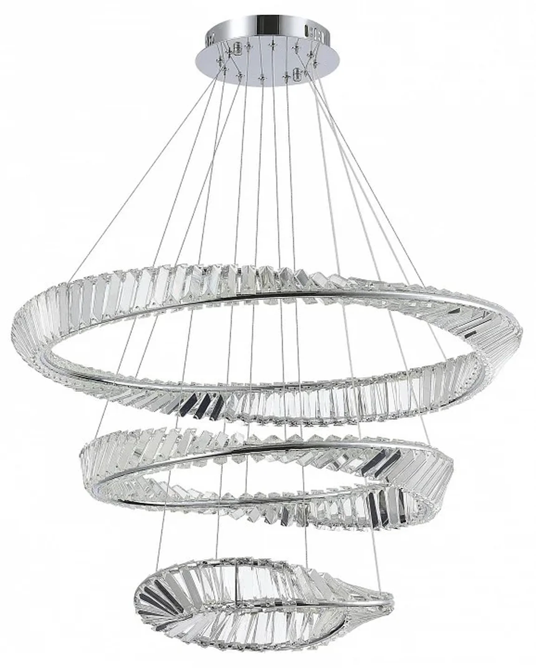 Светильник подвесной ST-Luce Хром/Прозрачный LED 1*97W 4000K
