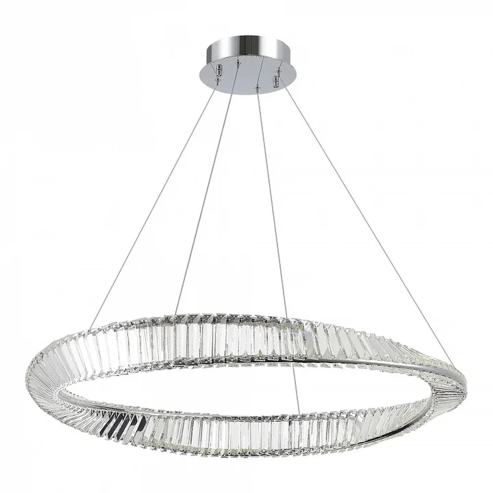 Светильник подвесной ST-Luce Хром/Прозрачный LED 1*58W 4000K