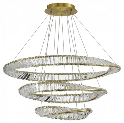 Светильник подвесной ST-Luce Латунь/Прозрачный LED 1*97W 4000K
