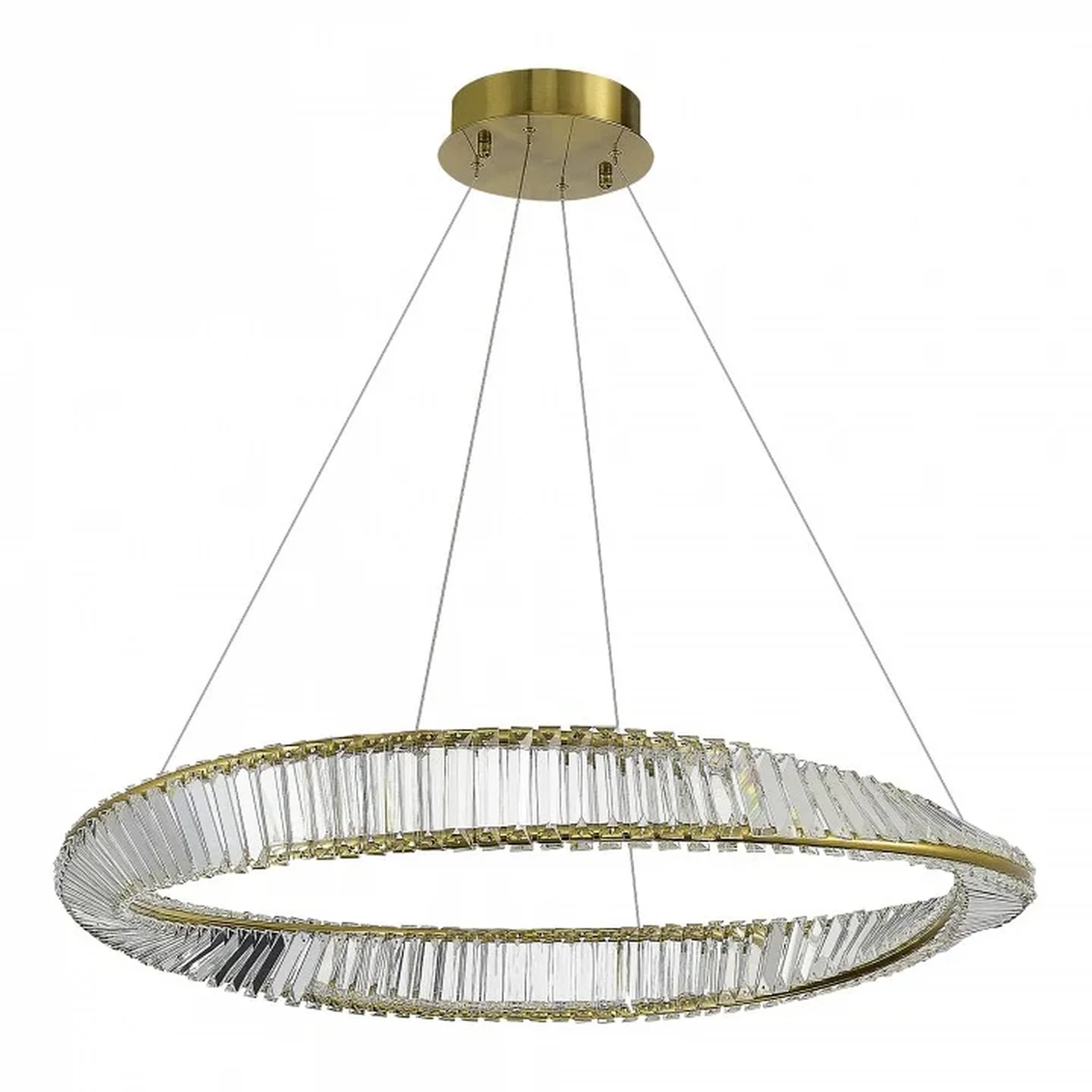 Светильник подвесной ST-Luce Латунь/Прозрачный LED 1*58W 4000K