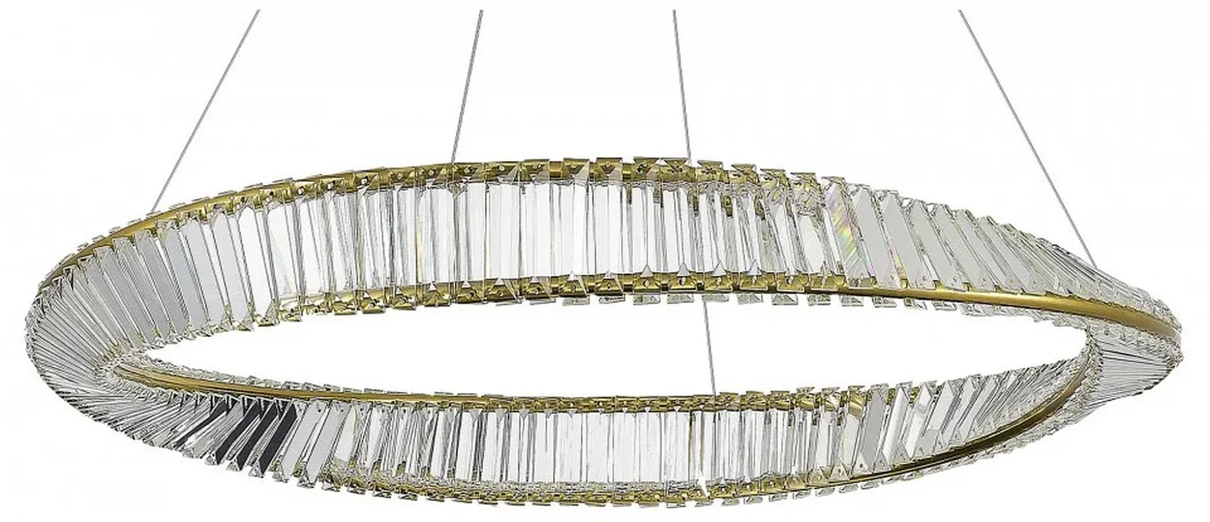 Светильник подвесной ST-Luce Латунь/Прозрачный LED 1*58W 4000K