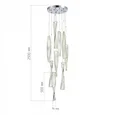 Светильник подвесной ST-Luce Хром/Прозрачный LED 1*99W 3000K