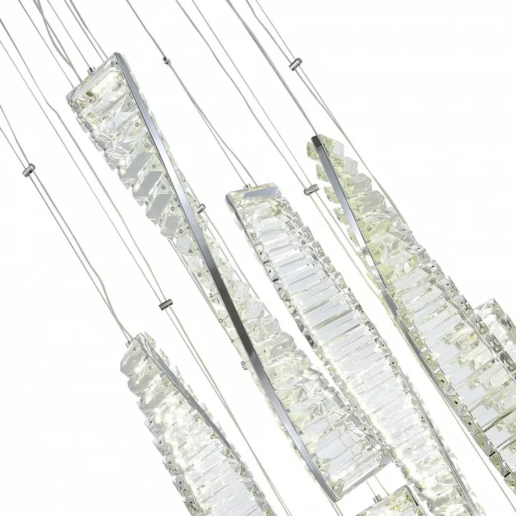 Светильник подвесной ST-Luce Хром/Прозрачный LED 1*99W 3000K