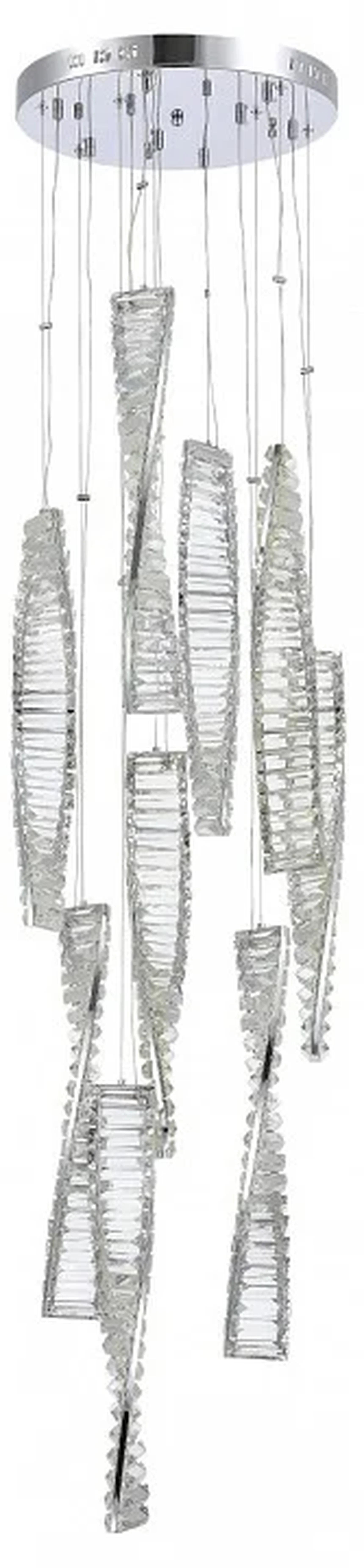 Светильник подвесной ST-Luce Хром/Прозрачный LED 1*99W 3000K
