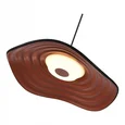 Светильник подвесной ST-Luce Черный/Черный, Оранжевый LED 1*12W 3000K