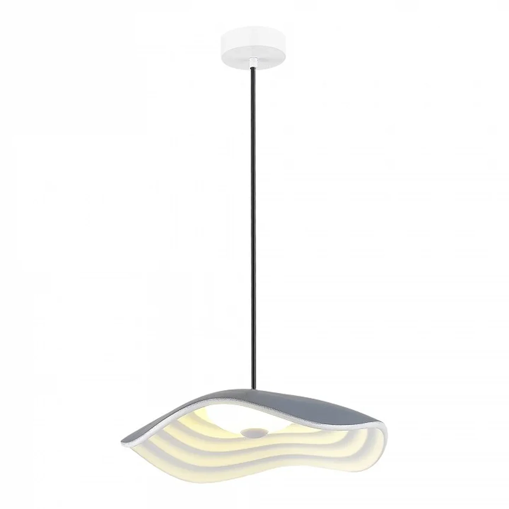 Светильник подвесной ST-Luce Серый/Серый, Белый LED 1*12W 3000K
