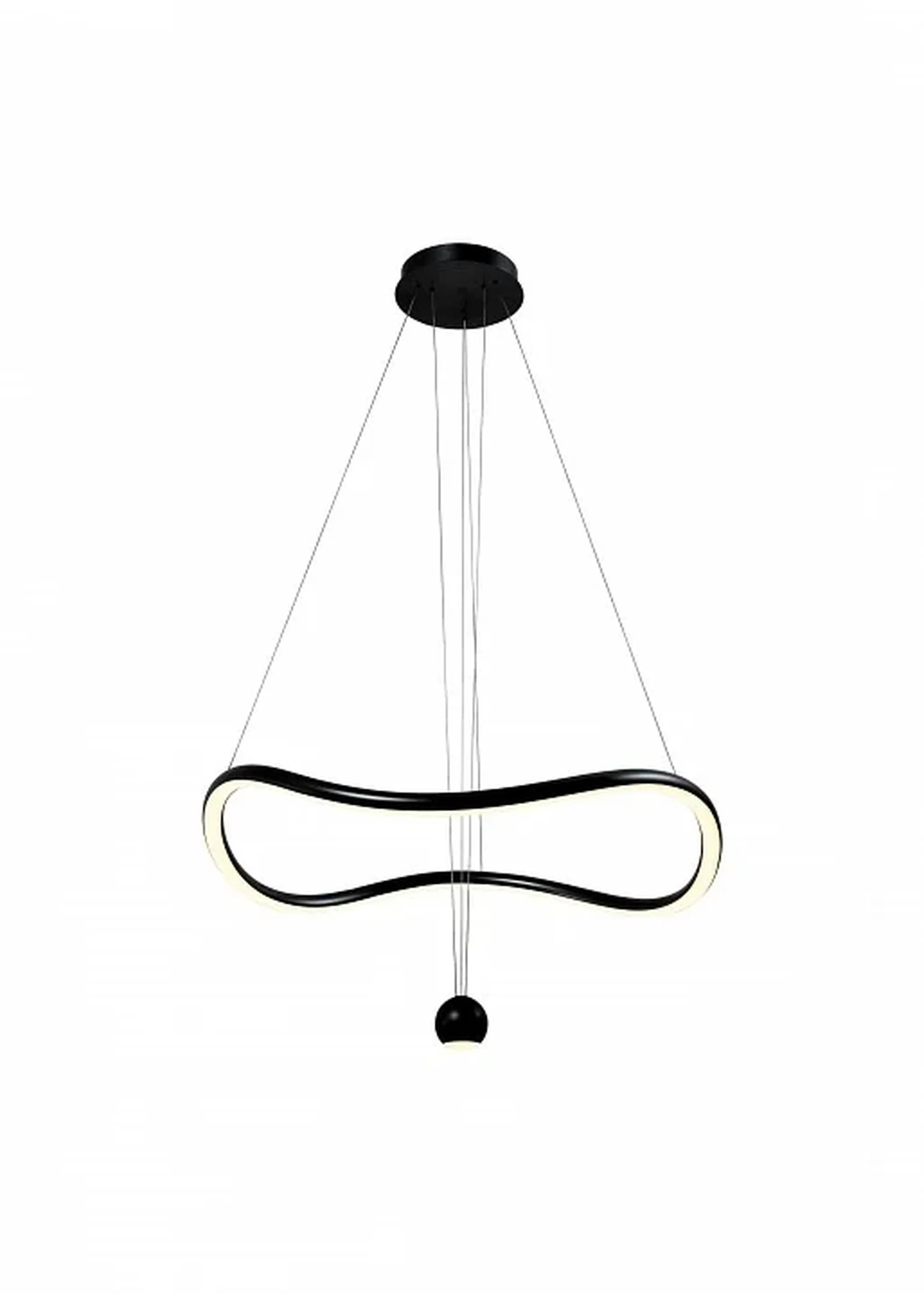 Светильник подвесной ST-Luce Черный/Черный, Белый LED 1*35W 3000K
