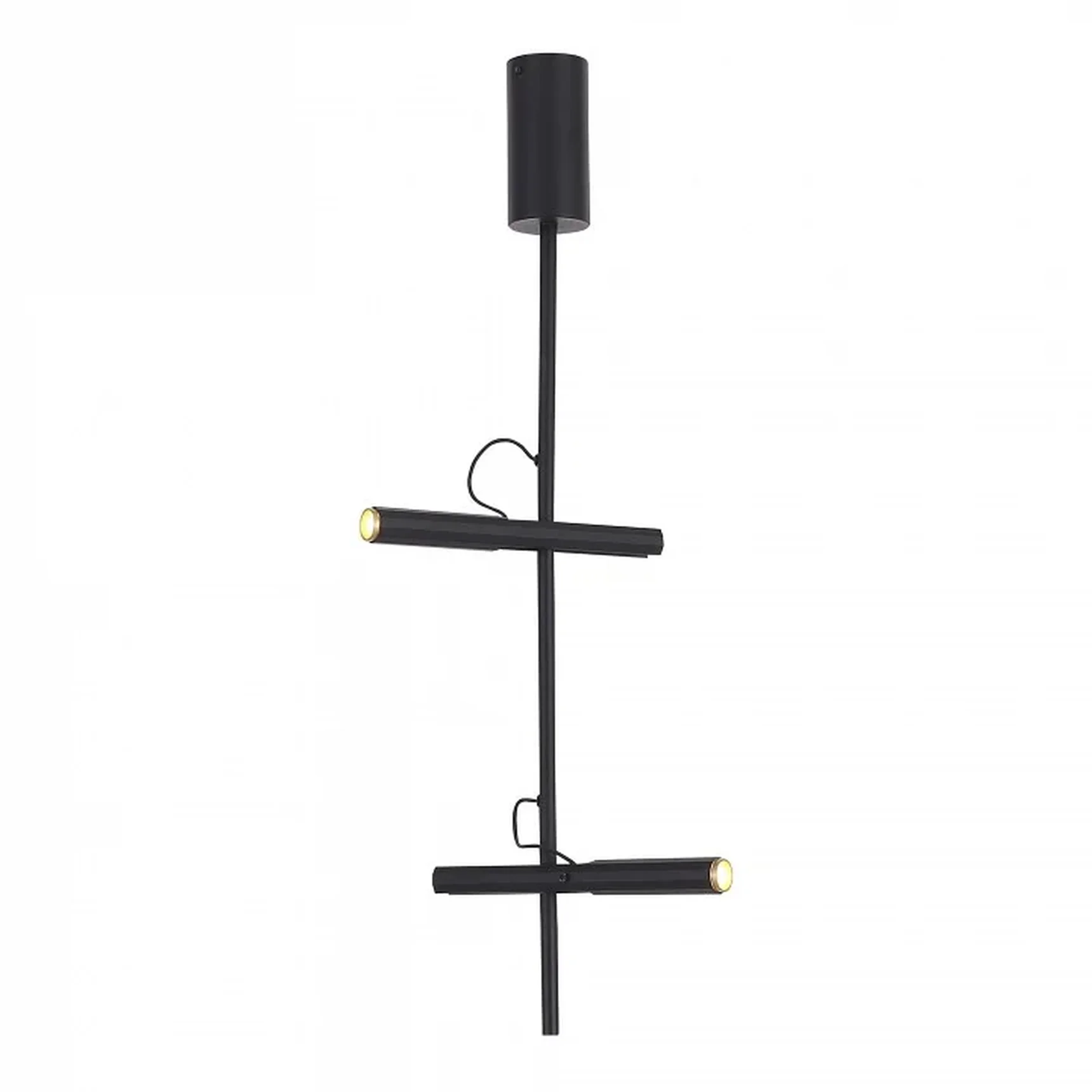 Светильник подвесной ST-Luce Черный/Черный, Золотистый LED 2*3W 3000K LILT