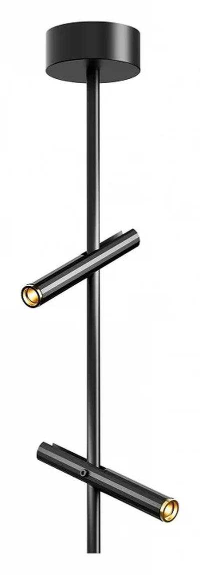 Светильник подвесной ST-Luce Черный/Черный, Золотистый LED 2*3W 3000K LILT