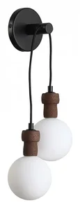Светильник настенный ST-Luce Черный/Белый G9 2*5W 4000K
