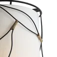 Светильник подвесной ST-Luce Черный/Бежевый E27 1*60W