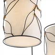 Светильник подвесной ST-Luce Черный/Бежевый E27 3*60W