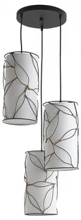 Светильник подвесной ST-Luce Черный/Бежевый E27 3*60W