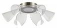 Светильник потолочный ST-Luce Никель/Прозрачный LED 1*20W 4000K