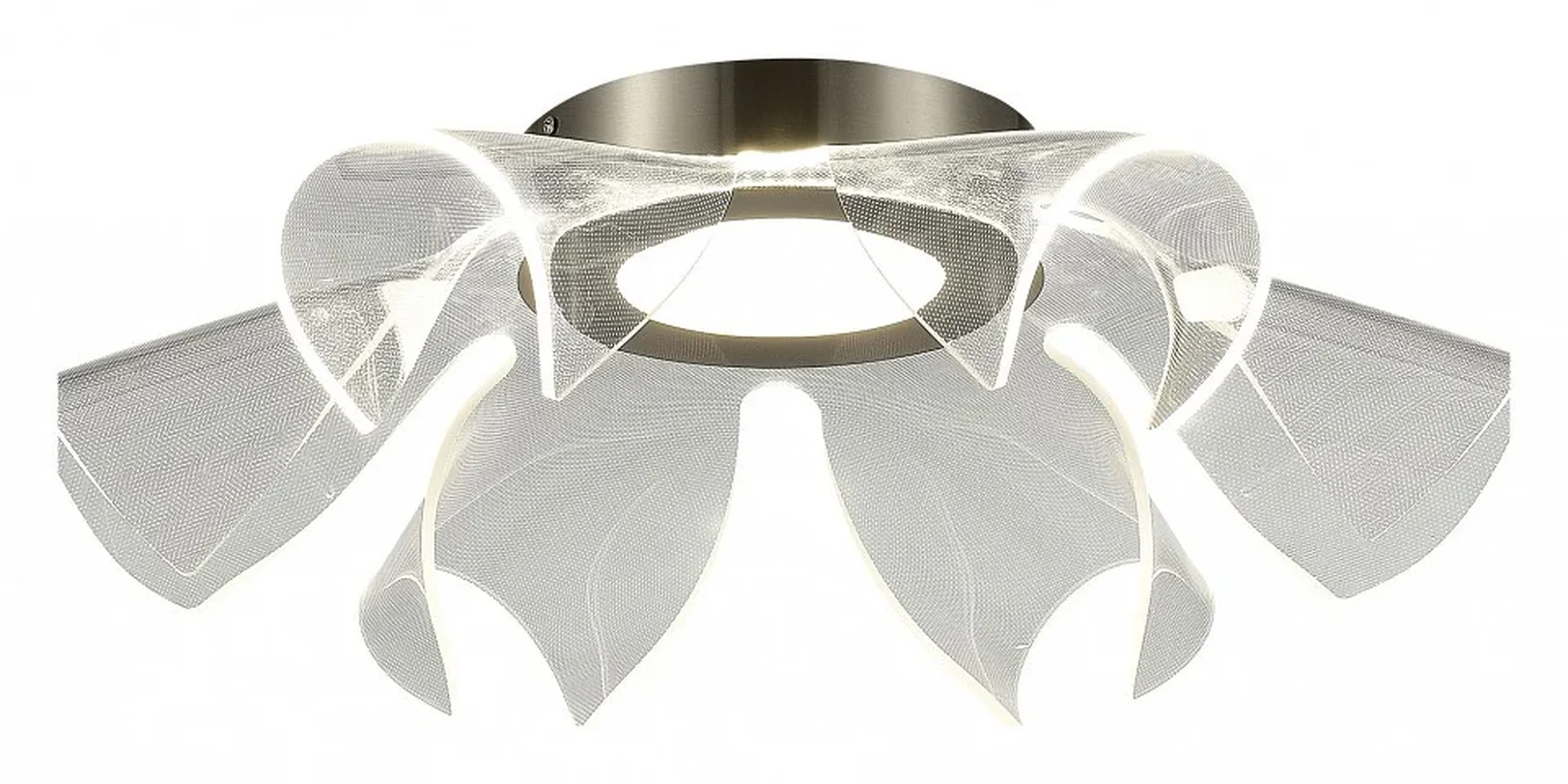 Светильник потолочный ST-Luce Никель/Прозрачный LED 1*20W 4000K