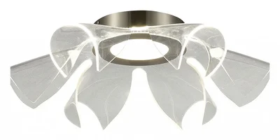 Светильник потолочный ST-Luce Никель/Прозрачный LED 1*20W 4000K