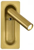 Светильник настенный ST-Luce латунь/латунь LED 1*3W 4000K