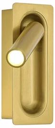 Светильник настенный ST-Luce латунь/латунь LED 1*3W 4000K