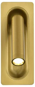 Светильник настенный ST-Luce латунь/латунь LED 1*3W 4000K