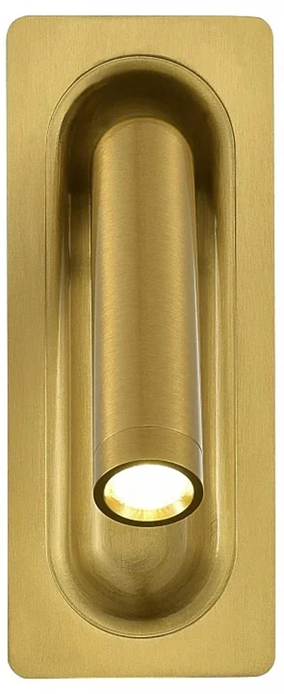 Светильник настенный ST-Luce латунь/латунь LED 1*3W 4000K