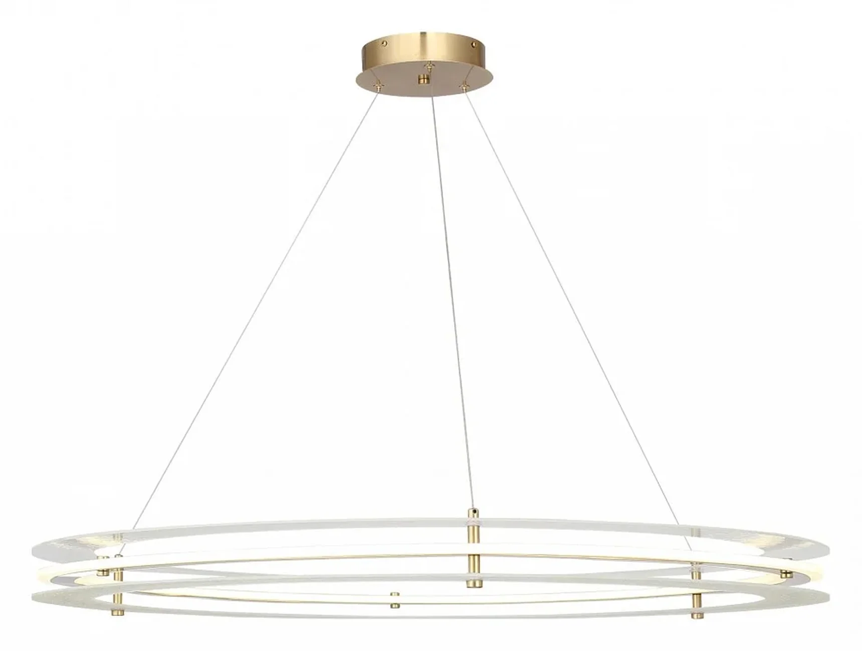 Светильник подвесной ST-Luce золотистый/Прозрачный LED 1*70W 4000K FAGY
