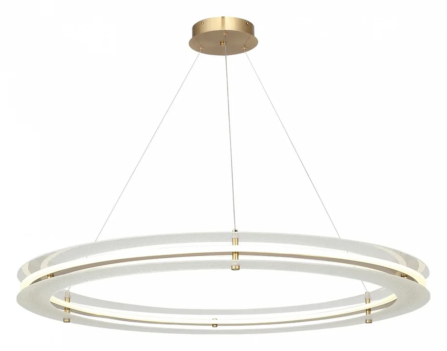 Светильник подвесной ST-Luce золотистый/Прозрачный LED 1*70W 4000K FAGY