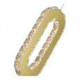 Светильник подвесной ST-Luce Золотистый/Золотистый, Прозрачный LED 1*9W 3000K