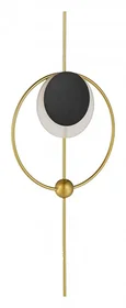 Светильник настенный ST-Luce Шампань, Черный/Белый LED 1*6W 4000K