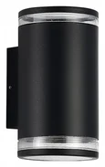 Светильник уличный настенный ST-Luce черный/белый GU10 2*50W