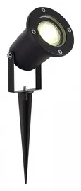 Светильник уличный наземный ST-Luce черный/прозрачный GU10 1*50W