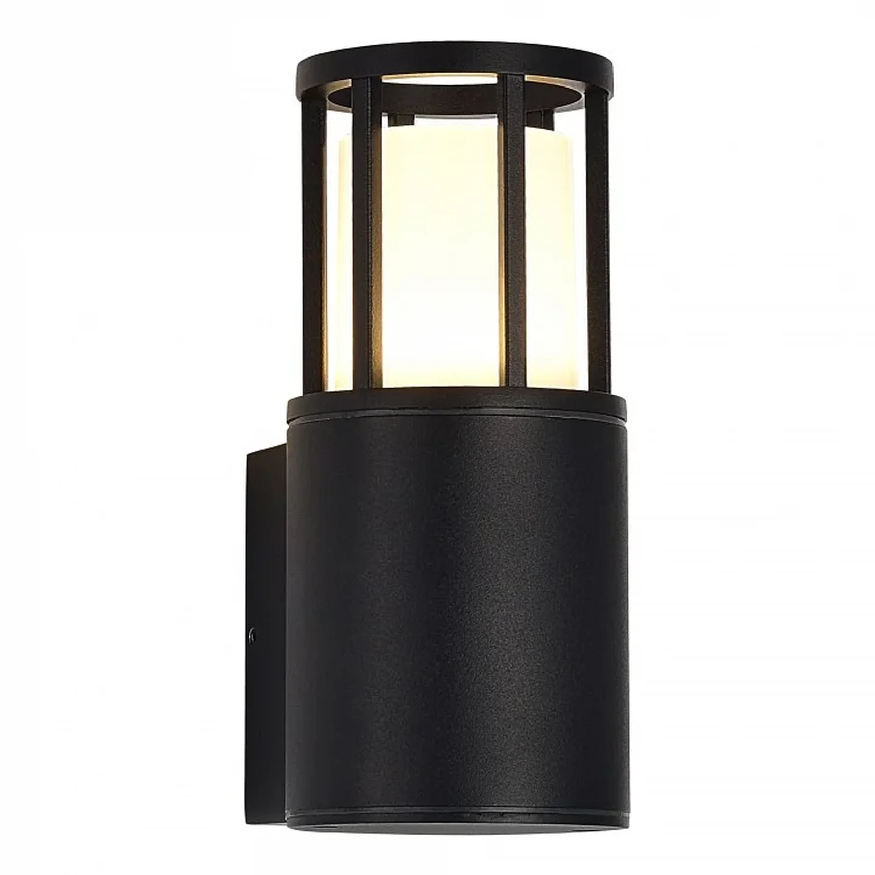 Светильник уличный настенный ST-Luce черный/черный GU10 1*15W MESA