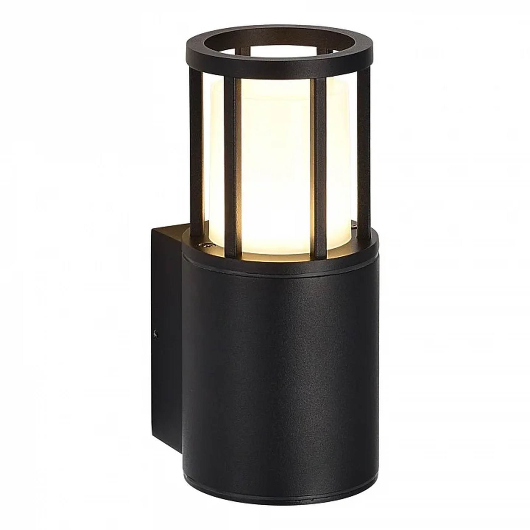 Светильник уличный настенный ST-Luce черный/черный GU10 1*15W MESA