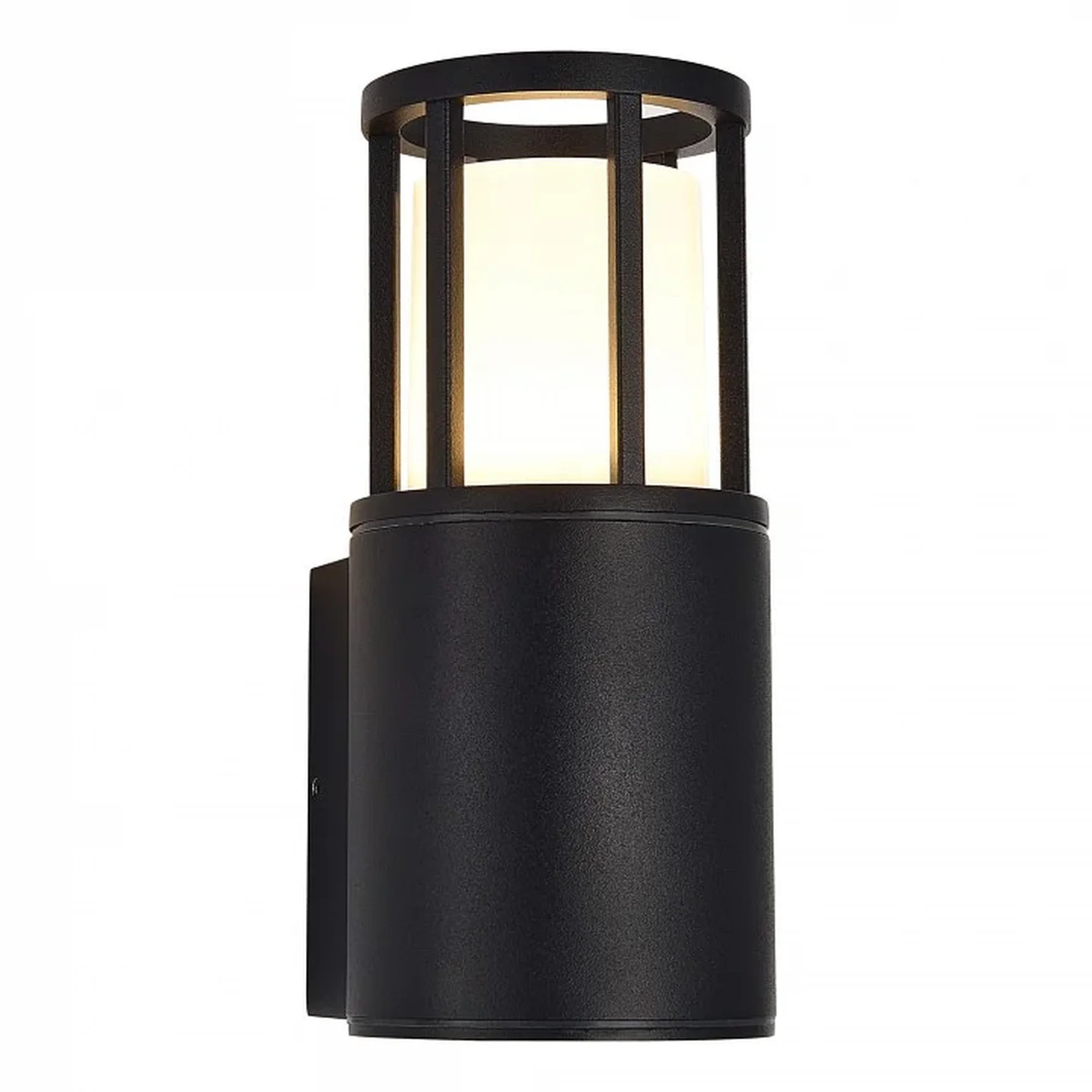 Светильник уличный настенный ST-Luce черный/черный GU10 1*15W MESA