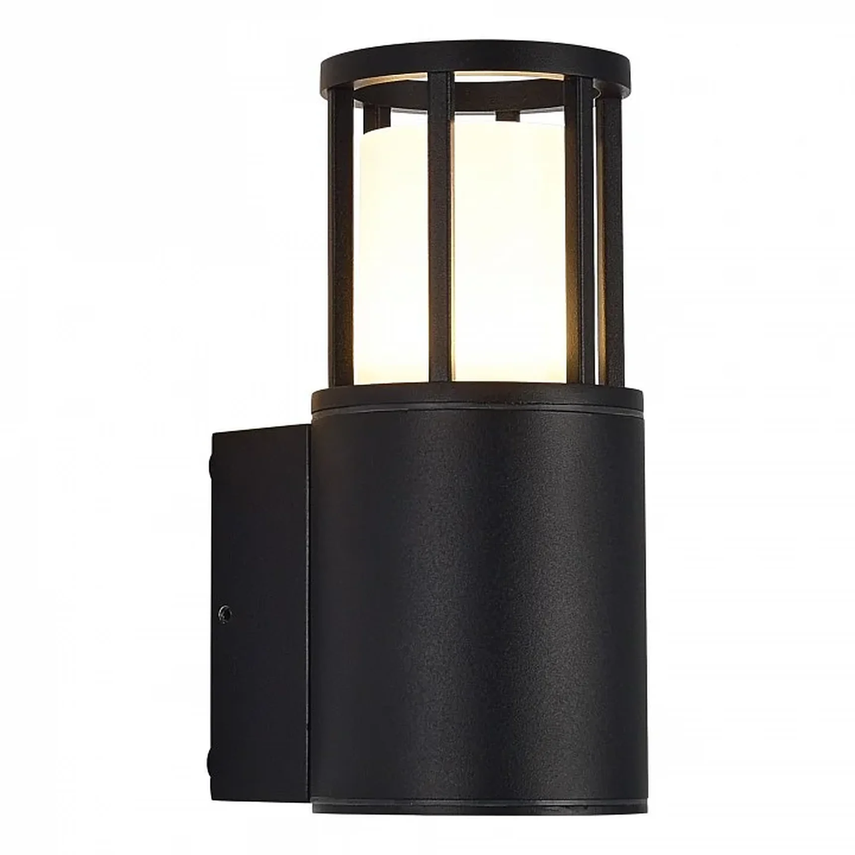 Светильник уличный настенный ST-Luce черный/черный GU10 1*15W MESA