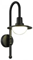 Светильник уличный настенный ST-Luce черный/Прозрачный LED 1*10W 4000K