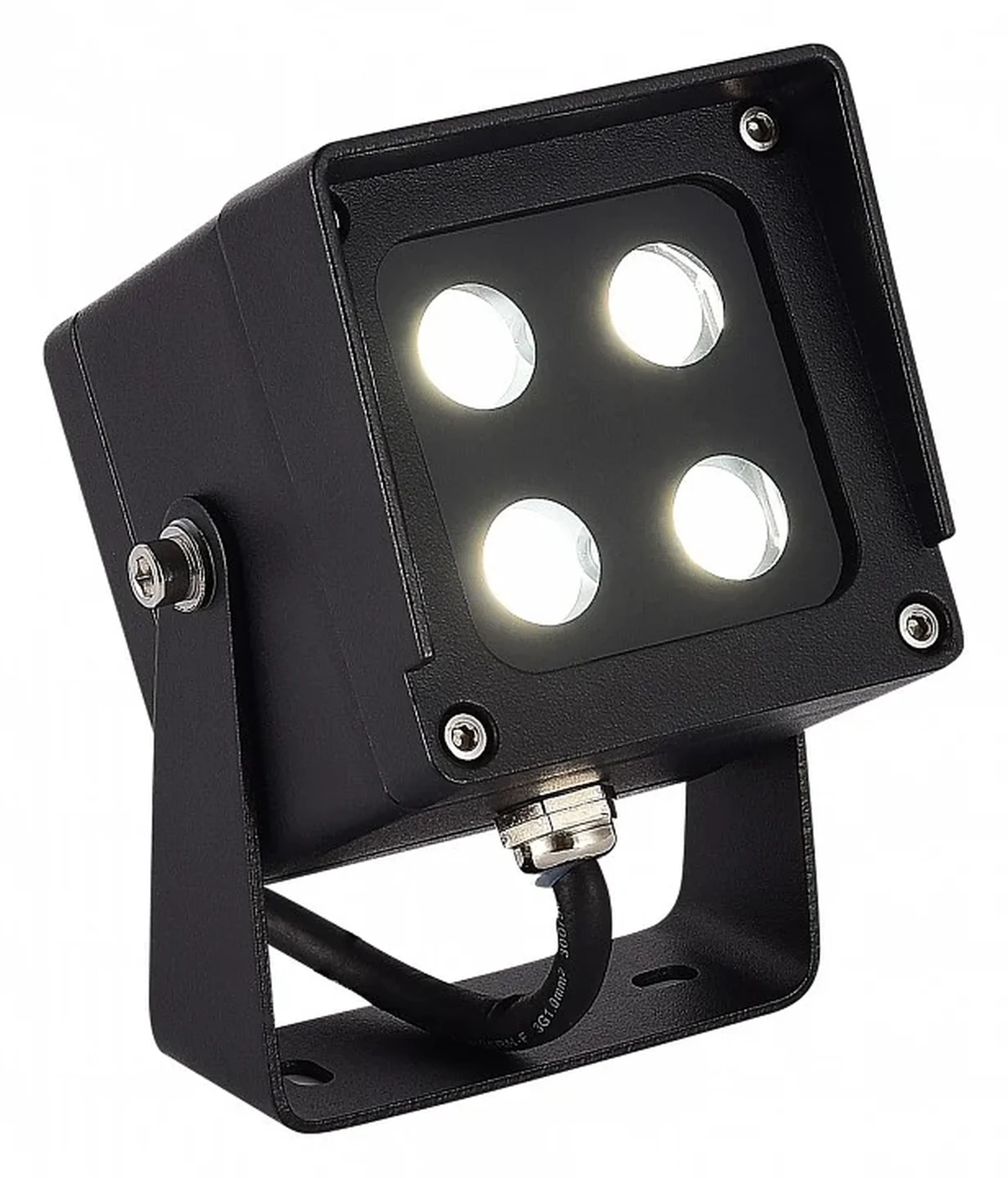 Светильник уличный наземный ST-Luce черный/черный LED 1*9W 3000K/4000K/6500K