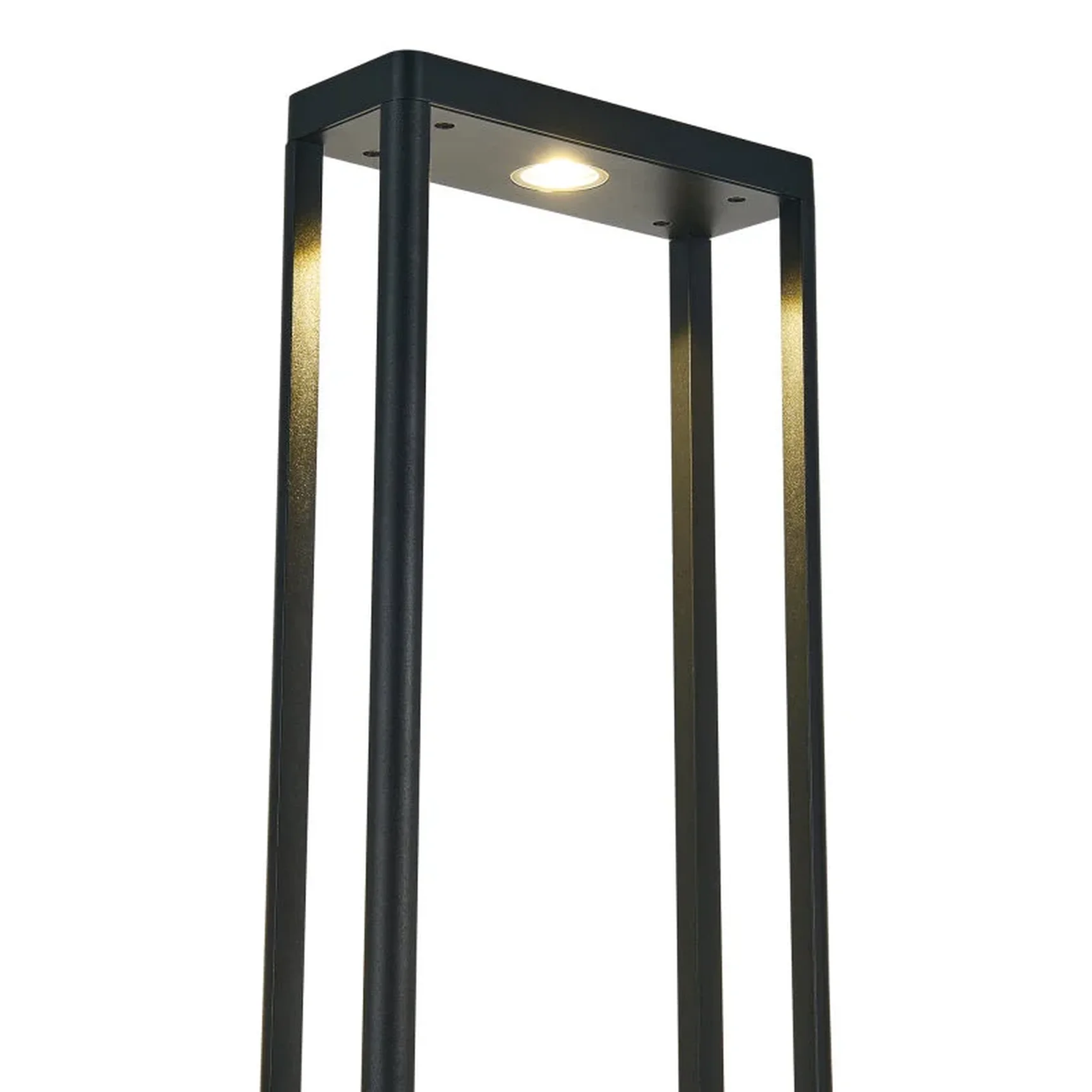 Светильник уличный напольный ST-Luce черный/черный LED 1*9W 2700K ELMA