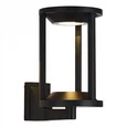 Светильник уличный настенный ST-Luce черный/черный LED 1*9W 3000K GLORR
