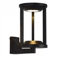 Светильник уличный настенный ST-Luce черный/черный LED 1*9W 3000K GLORR