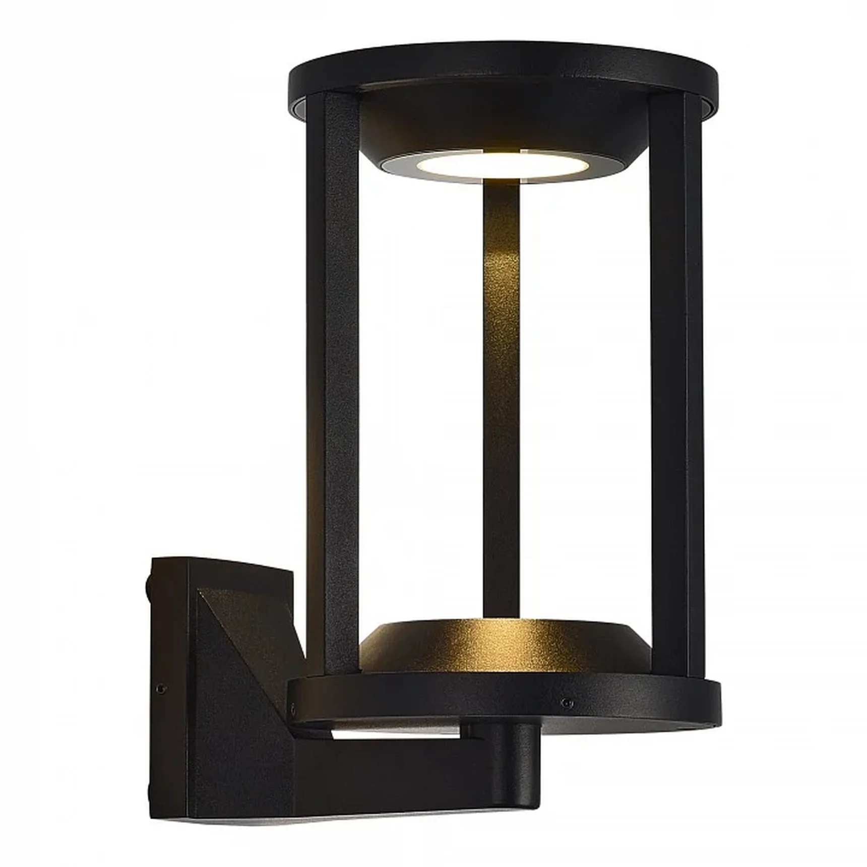 Светильник уличный настенный ST-Luce черный/черный LED 1*9W 3000K GLORR