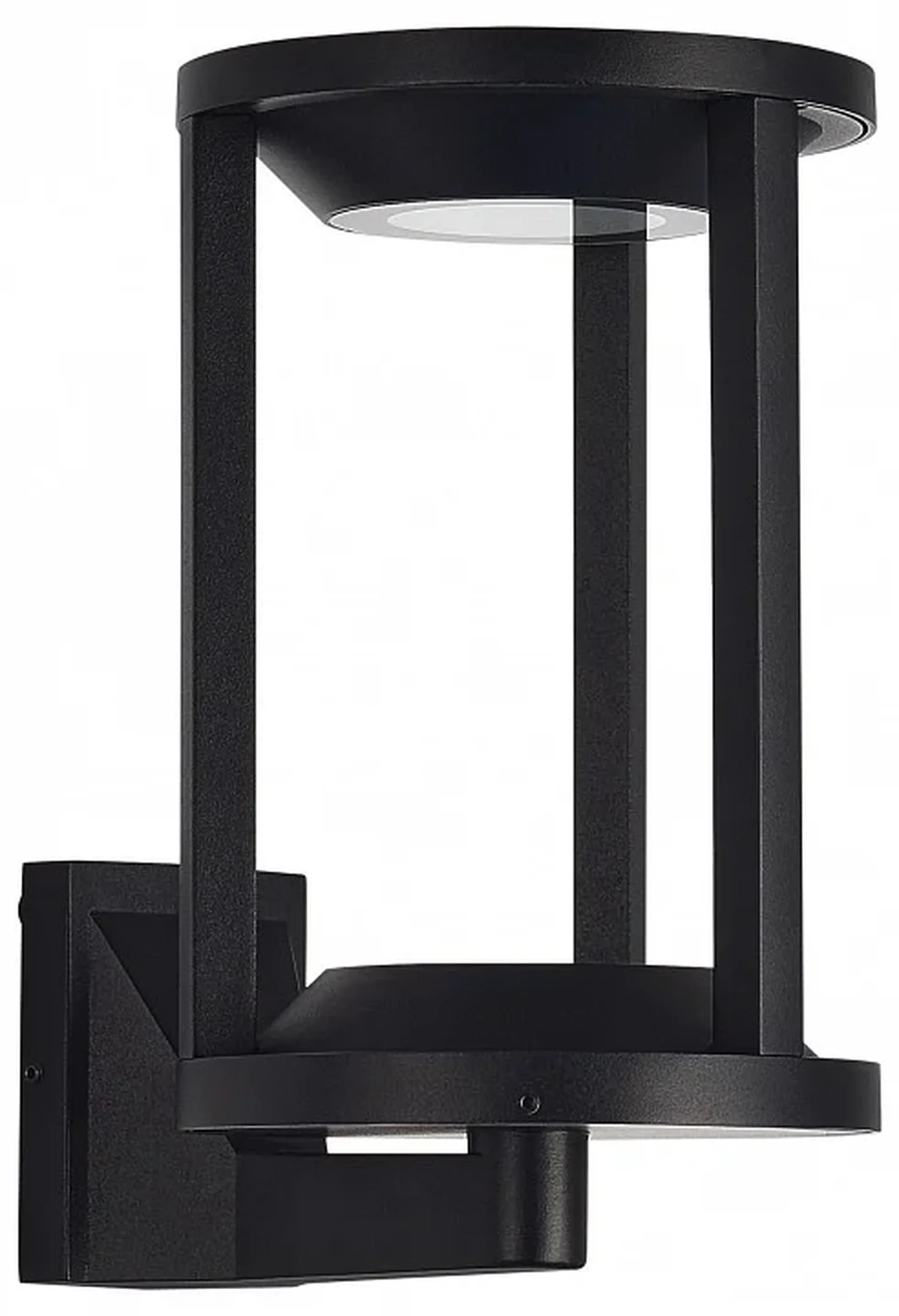 Светильник уличный настенный ST-Luce черный/черный LED 1*9W 3000K GLORR