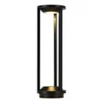 Светильник уличный напольный ST-Luce черный/черный LED 1*9W 3000K GLORR
