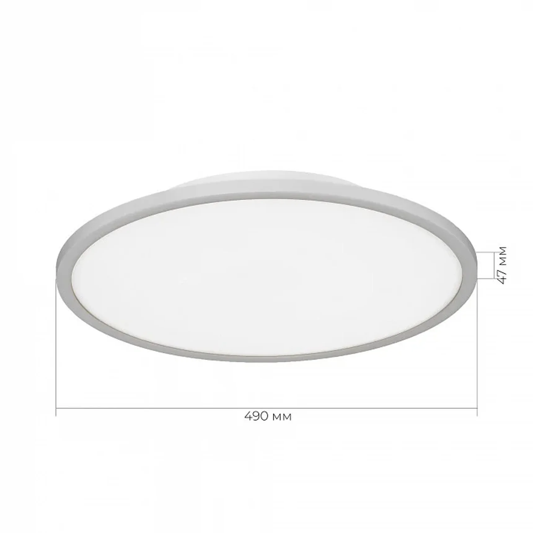 SLE1811-502-01 Светильник потолочный Белый/белая LED 1*42W 4000K TASSEN