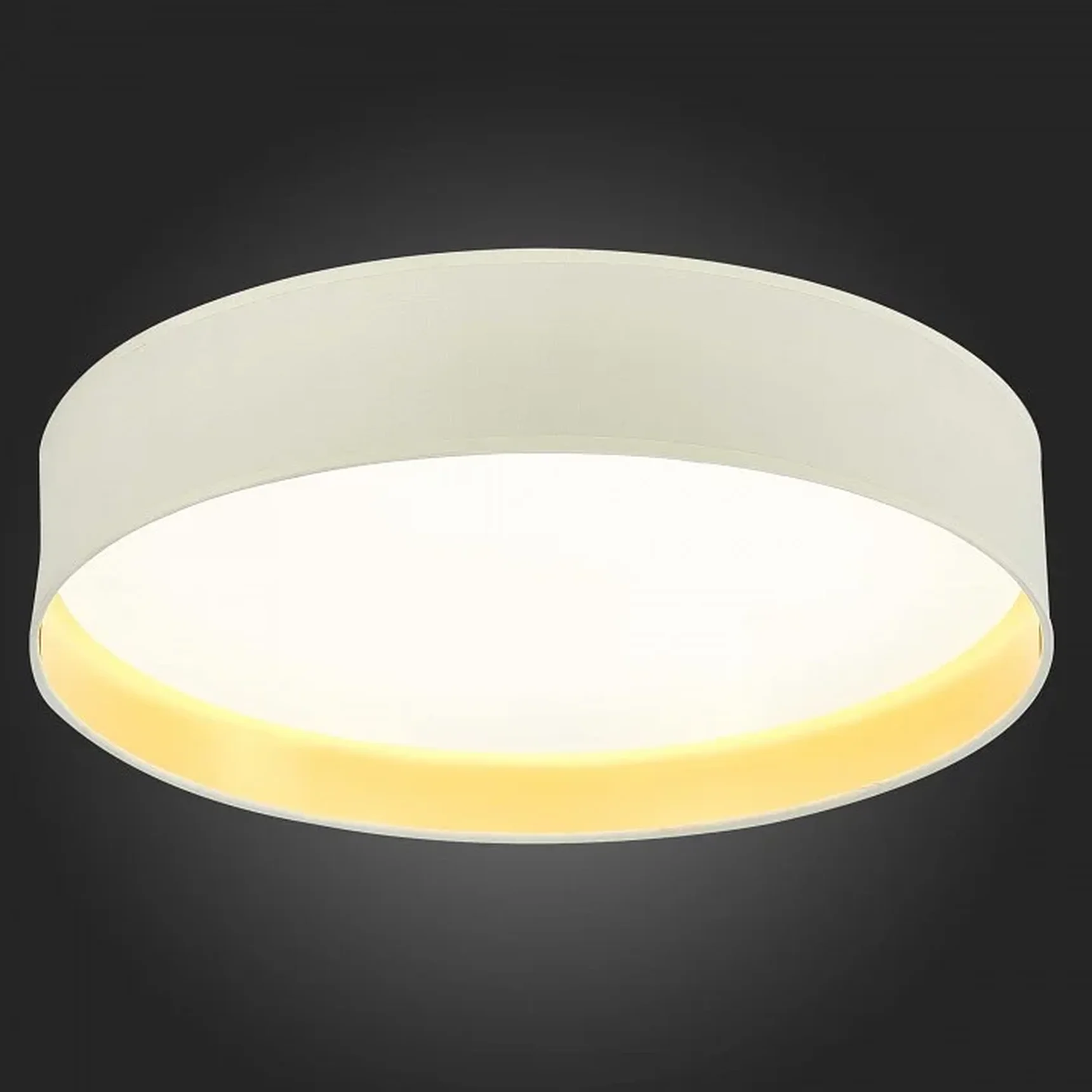Светильник потолочный Никель/Золотистый, Светло-бежевый LED 1*50W 3000K/4000K/5000K